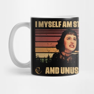 Classic I Myself Am Strange And Unusual Quotes Mug